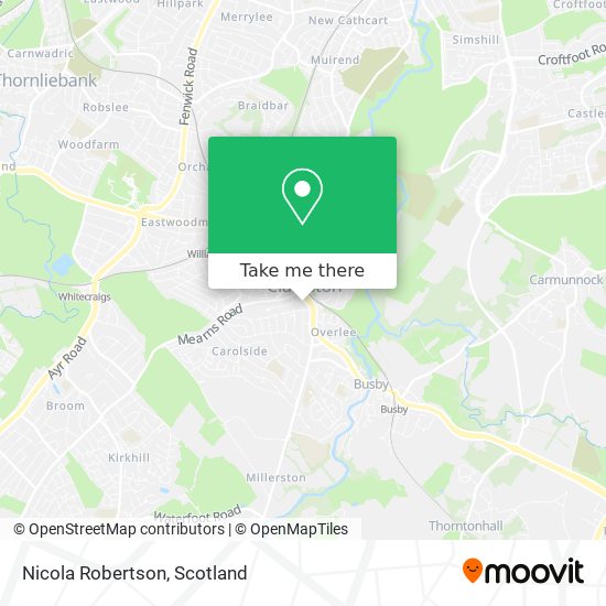 Nicola Robertson map