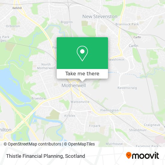 Thistle Financial Planning map