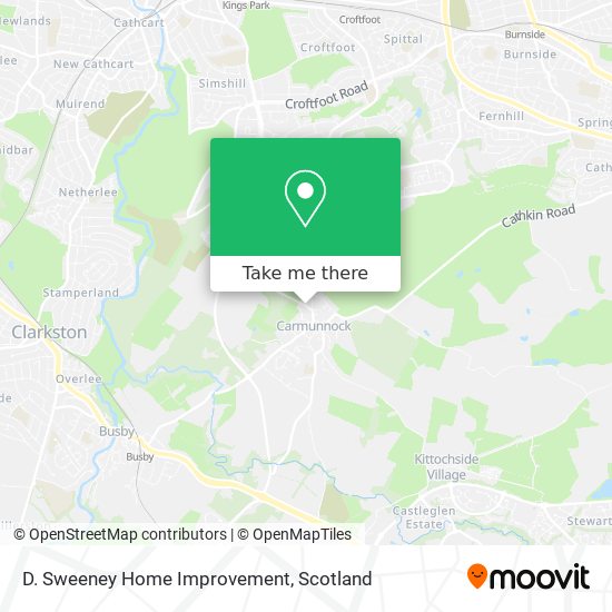 D. Sweeney Home Improvement map
