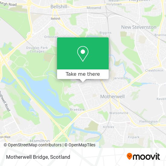 Motherwell Bridge map