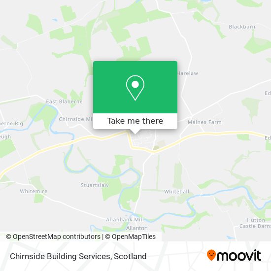 Chirnside Building Services map