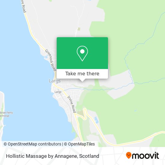 Hollistic Massage by Annagene map