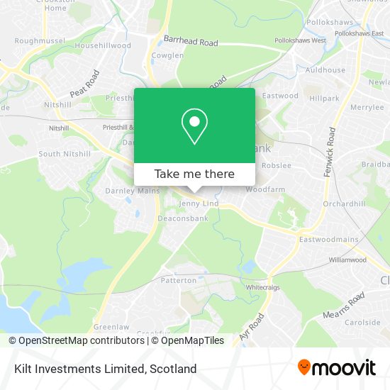 Kilt Investments Limited map