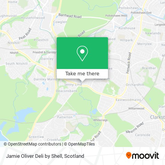 Jamie Oliver Deli by Shell map