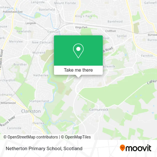 Netherton Primary School map