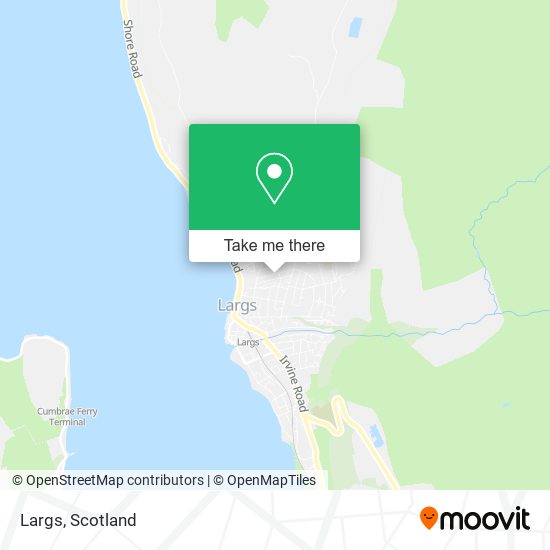 Largs map