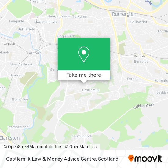 Castlemilk Law & Money Advice Centre map