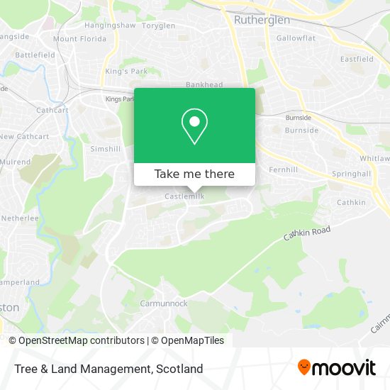 Tree & Land Management map