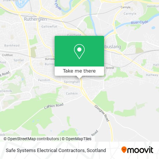 Safe Systems Electrical Contractors map