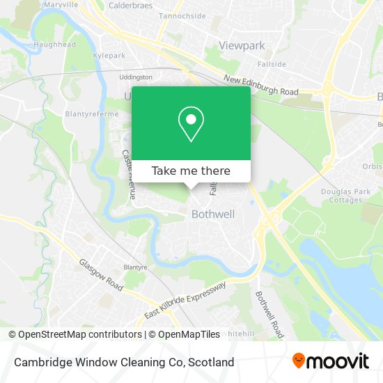 Cambridge Window Cleaning Co map