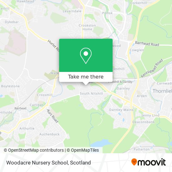 Woodacre Nursery School map