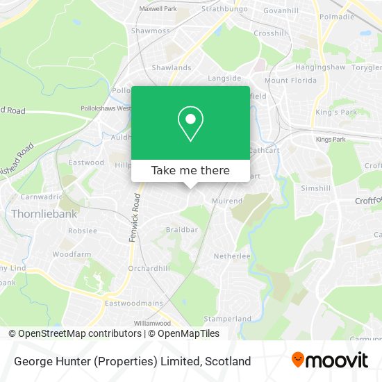 George Hunter (Properties) Limited map