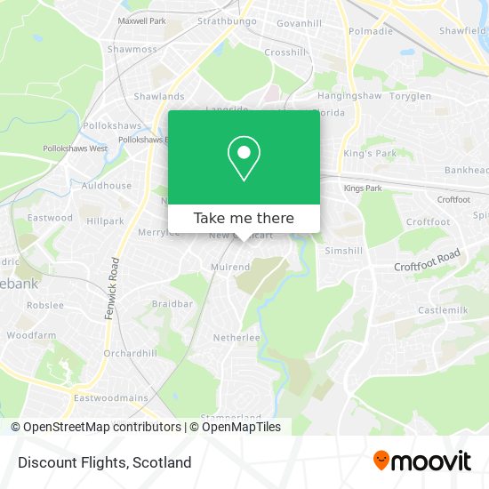 Discount Flights map