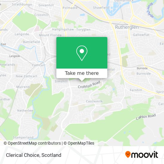 Clerical Choice map