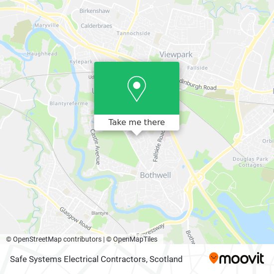 Safe Systems Electrical Contractors map