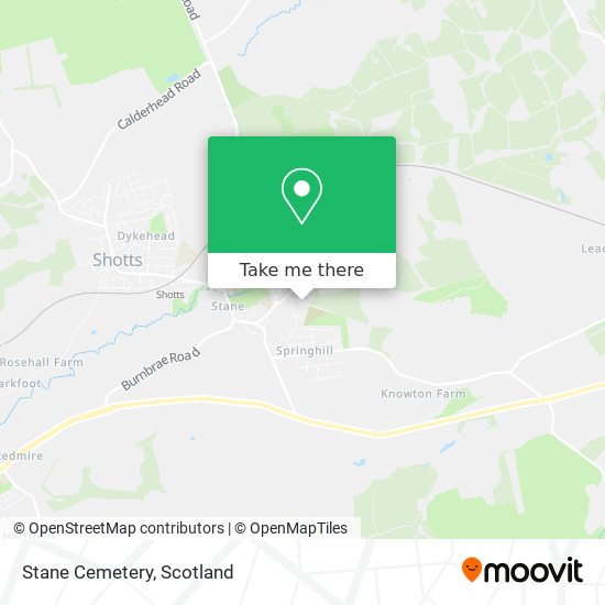 Stane Cemetery map