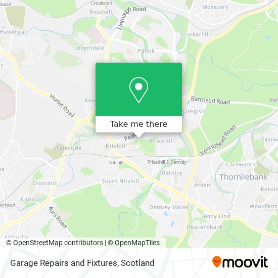 Garage Repairs and Fixtures map