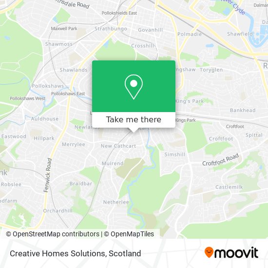 Creative Homes Solutions map