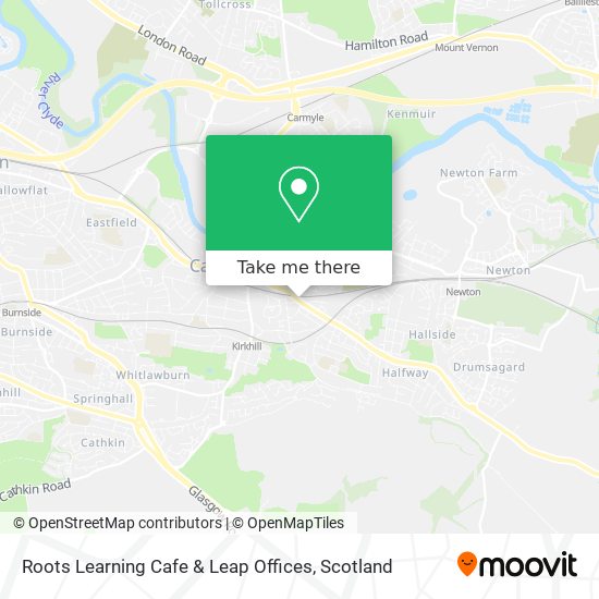 Roots Learning Cafe & Leap Offices map