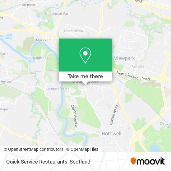 Quick Service Restaurants map