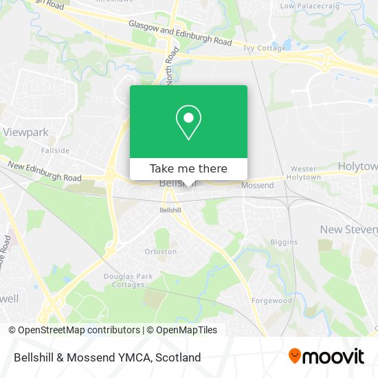 Bellshill & Mossend YMCA map
