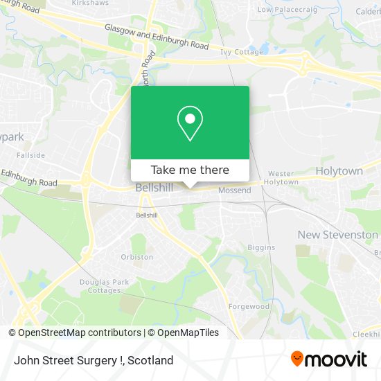 John Street Surgery ! map