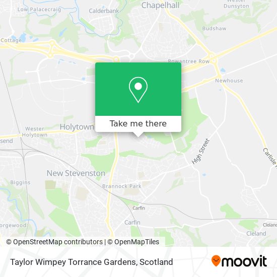 Taylor Wimpey Torrance Gardens map