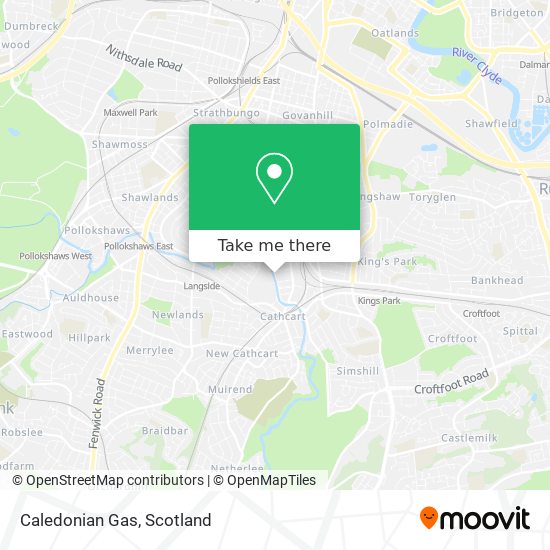 Caledonian Gas map