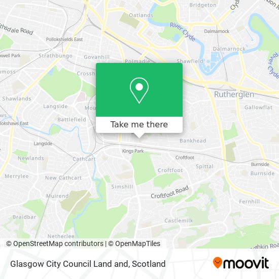 Glasgow City Council Land and map