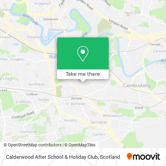 Calderwood After School & Holiday Club map