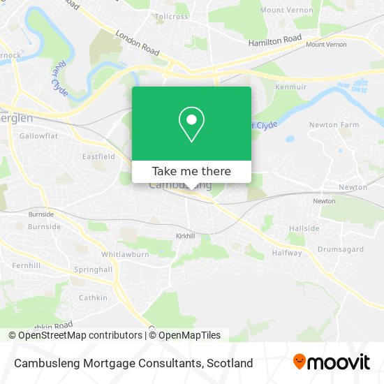 Cambusleng Mortgage Consultants map