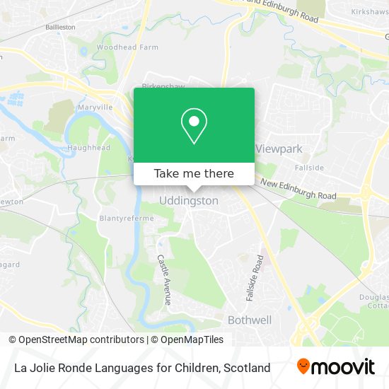 La Jolie Ronde Languages for Children map