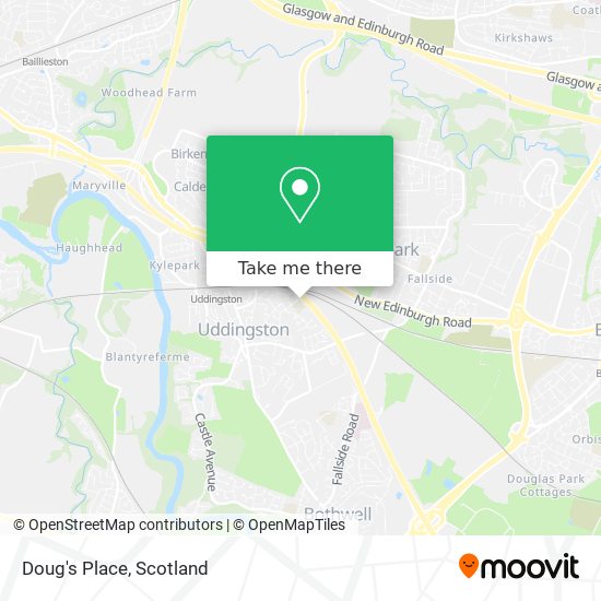Doug's Place map