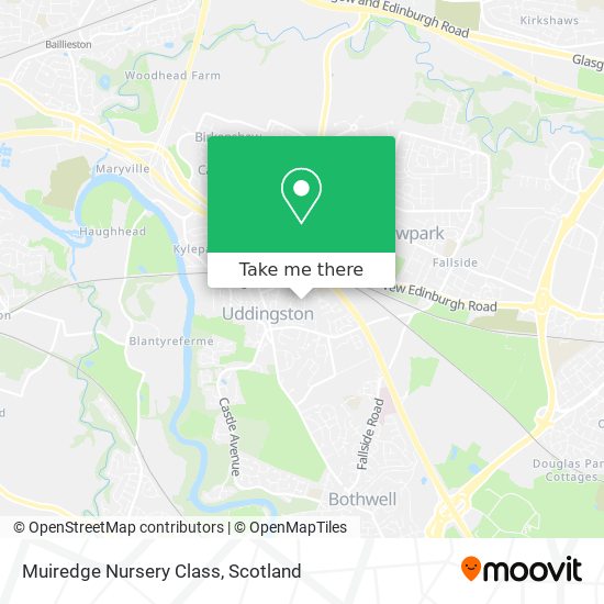 Muiredge Nursery Class map
