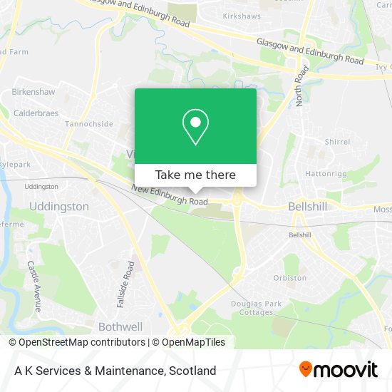 A K Services & Maintenance map