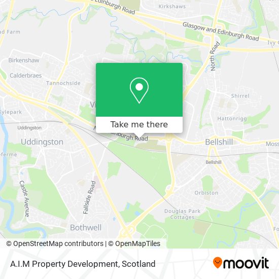A.I.M Property Development map