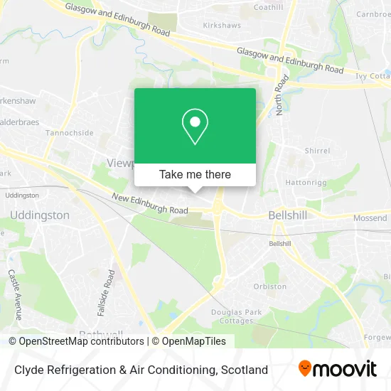 Clyde Refrigeration & Air Conditioning map