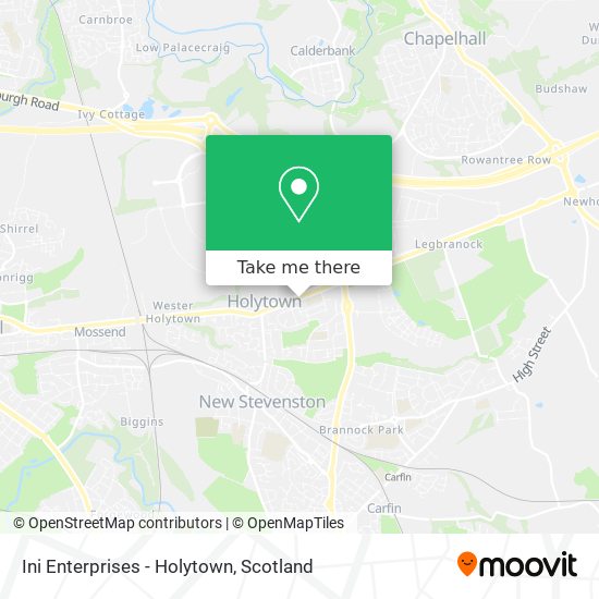 Ini Enterprises - Holytown map