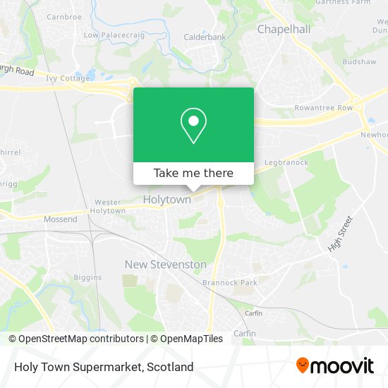 Holy Town Supermarket map