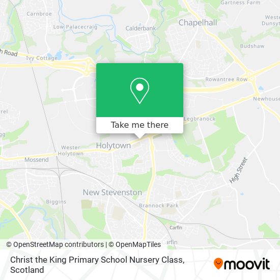 Christ the King Primary School Nursery Class map