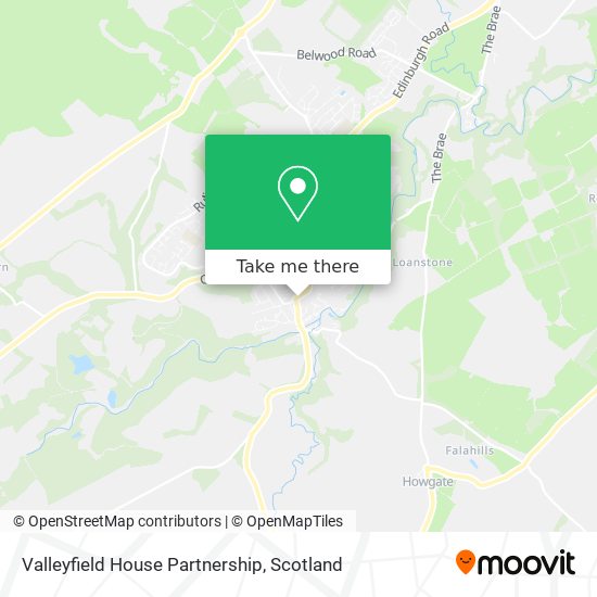 Valleyfield House Partnership map