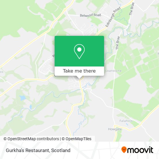 Gurkha's Restaurant map