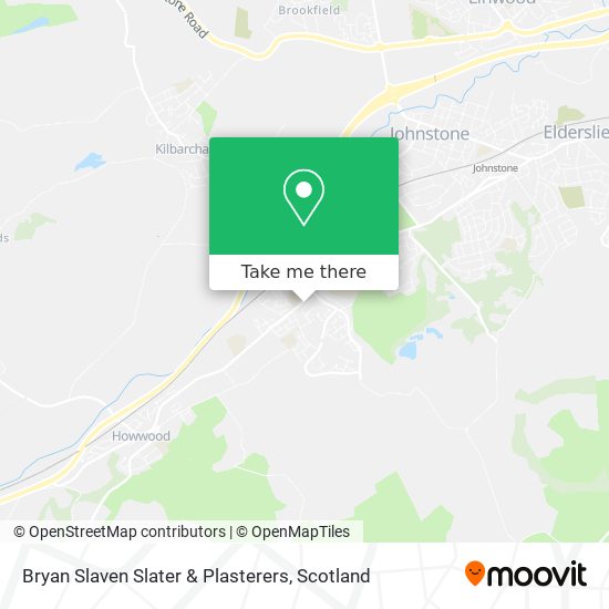 Bryan Slaven Slater & Plasterers map