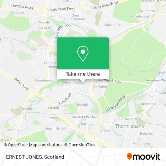 ERNEST JONES map