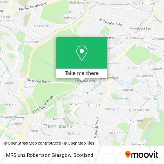MRS una Robertson Glasgow map