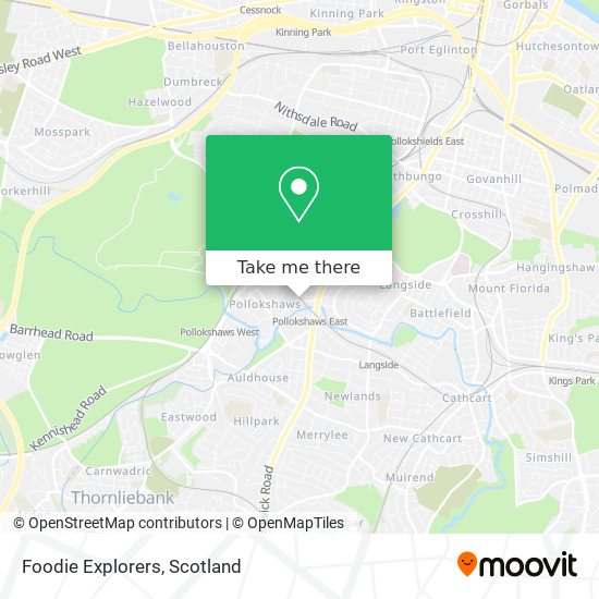 Foodie Explorers map