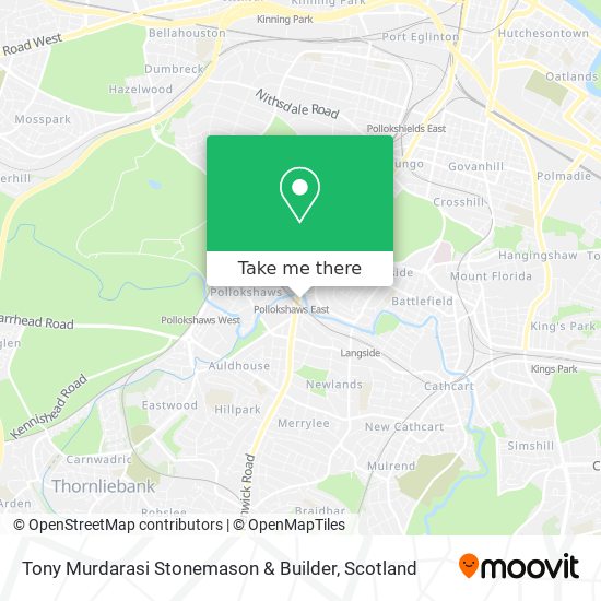 Tony Murdarasi Stonemason & Builder map