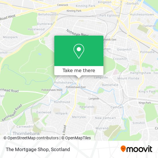 The Mortgage Shop map