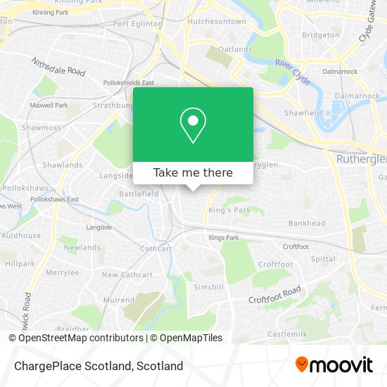 ChargePlace Scotland map