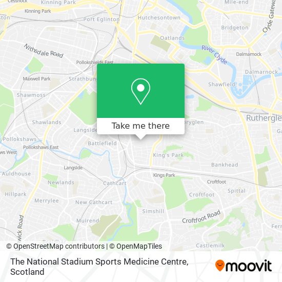 The National Stadium Sports Medicine Centre map